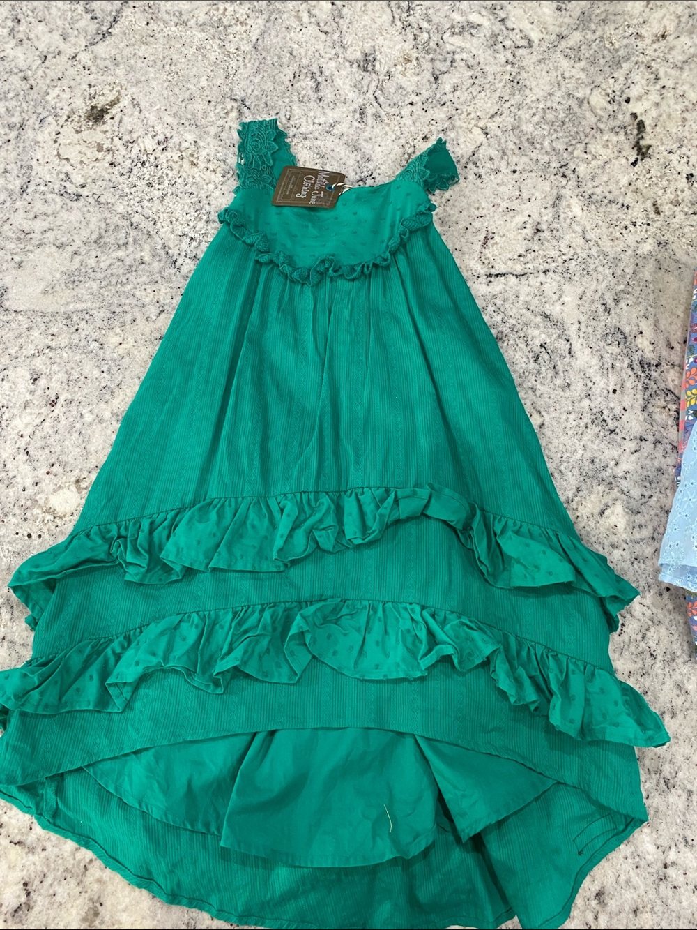Matilda Jane Teal Green Ruffle Tiered Sundress